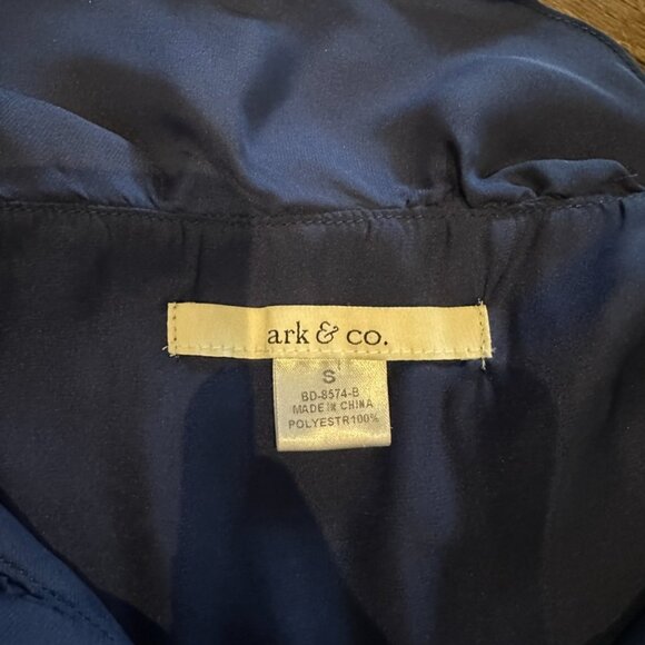 Blue Ruffle Dress - Picture 2 of 3